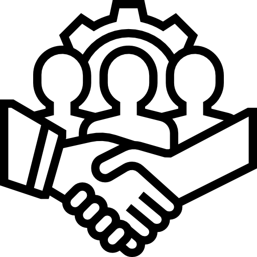 Corporate business icon representing enterprise and large organizations